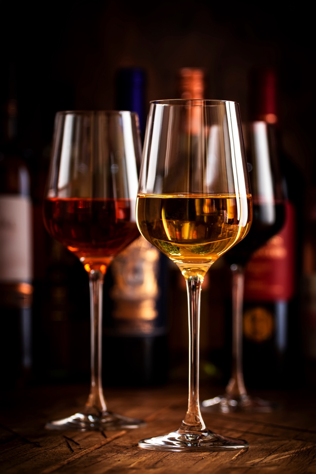 Copos de vinho do Per Se
